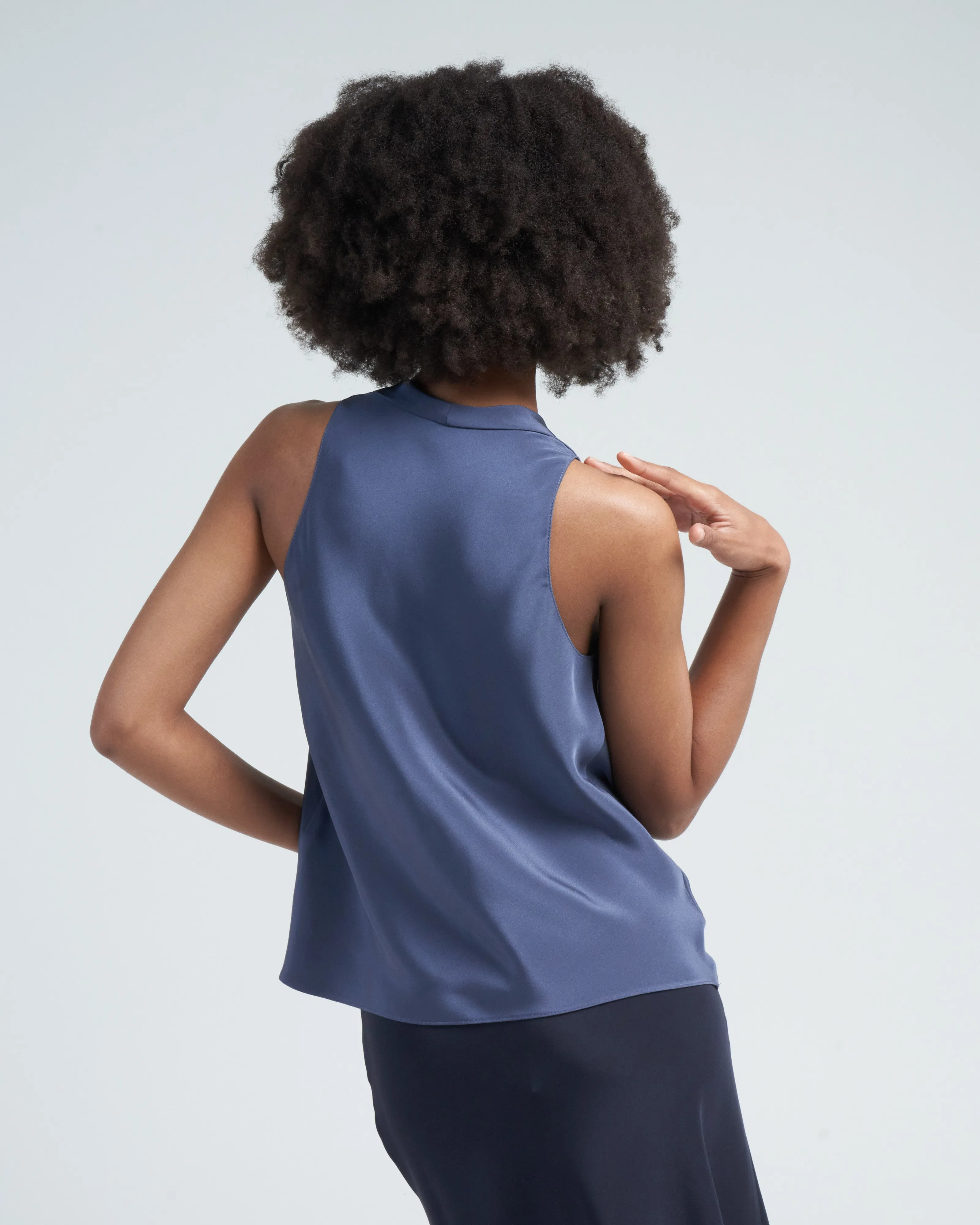 tux tank - denim