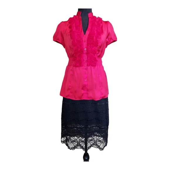 Vintage Betsey Johnson Lace Skirt