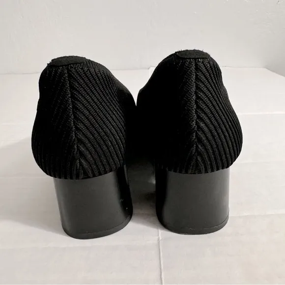 Vivaia Square Toe Chunky Heel