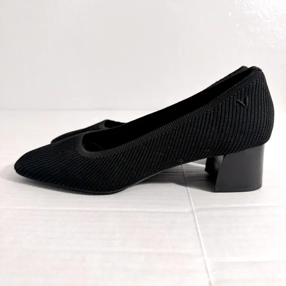 Vivaia Square Toe Chunky Heel