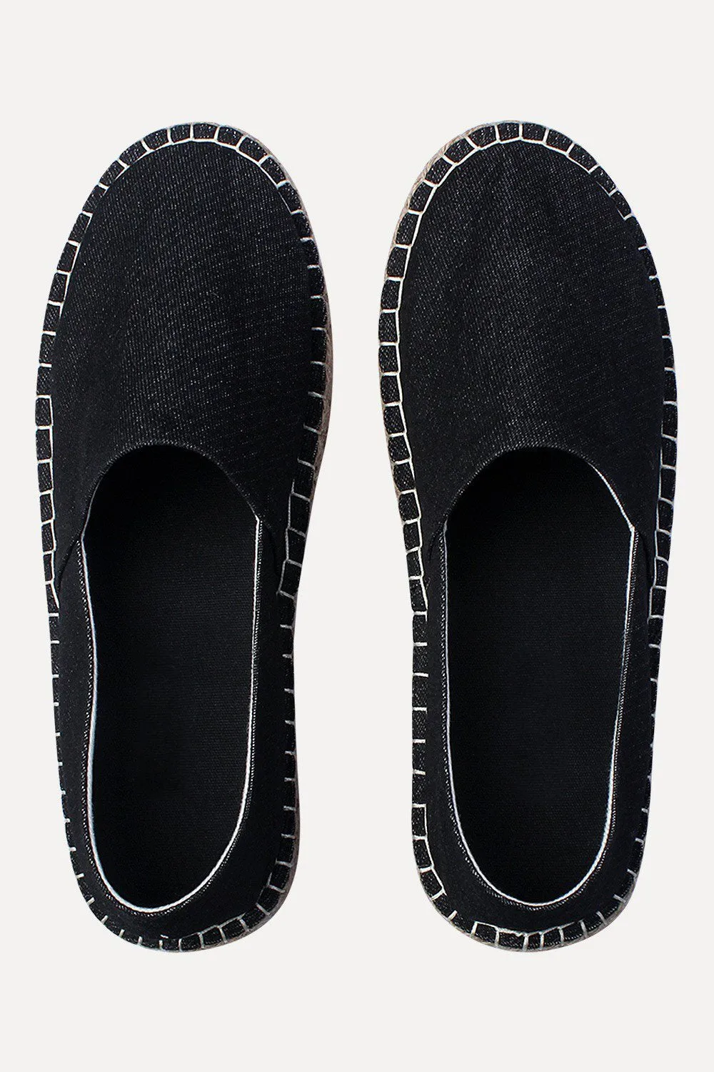 Washed Denim Espadrilles