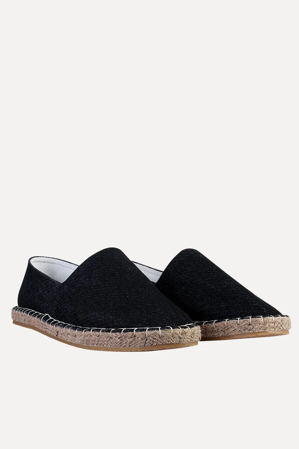 Washed Denim Espadrilles