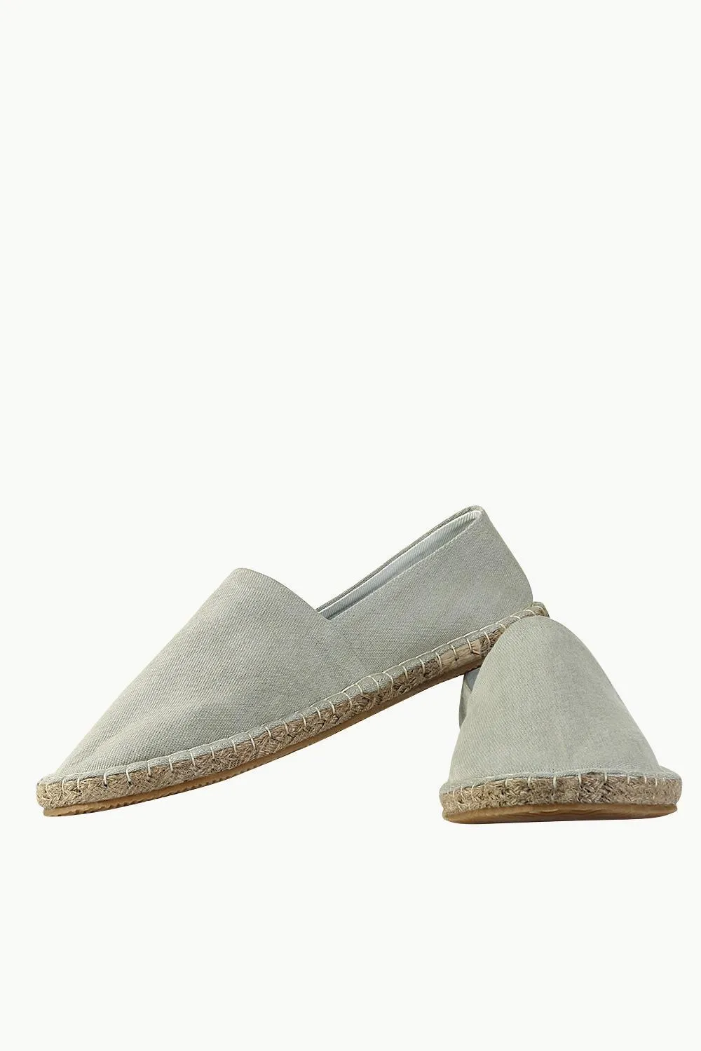 Washed Denim Espadrilles