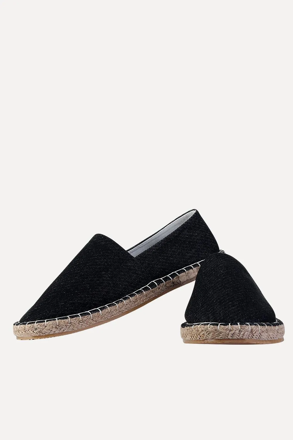 Washed Denim Espadrilles