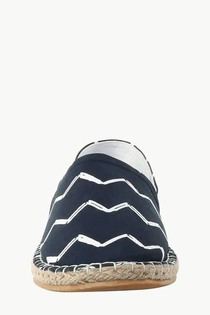 Wave Print Summer Espadrilles