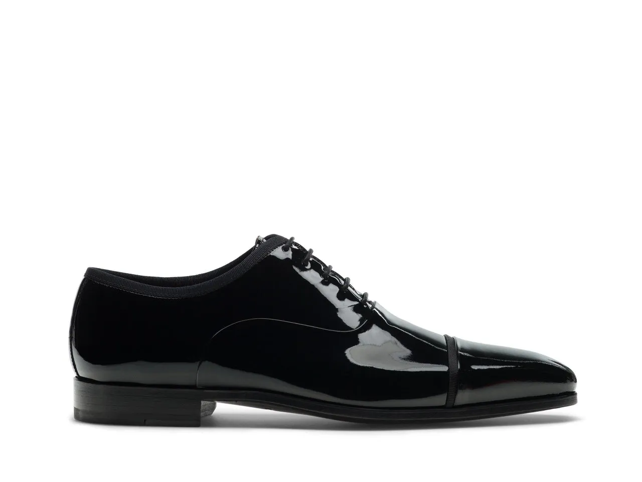 Yuan Black Patent Oxford Shoes