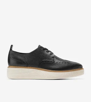 Zapatos Cole Haan Platform Wingtp P/ Damas