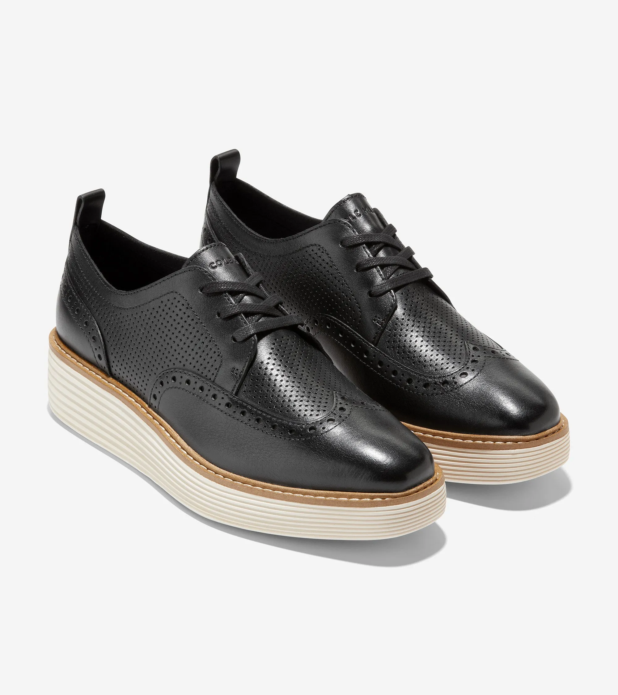Zapatos Cole Haan Platform Wingtp P/ Damas