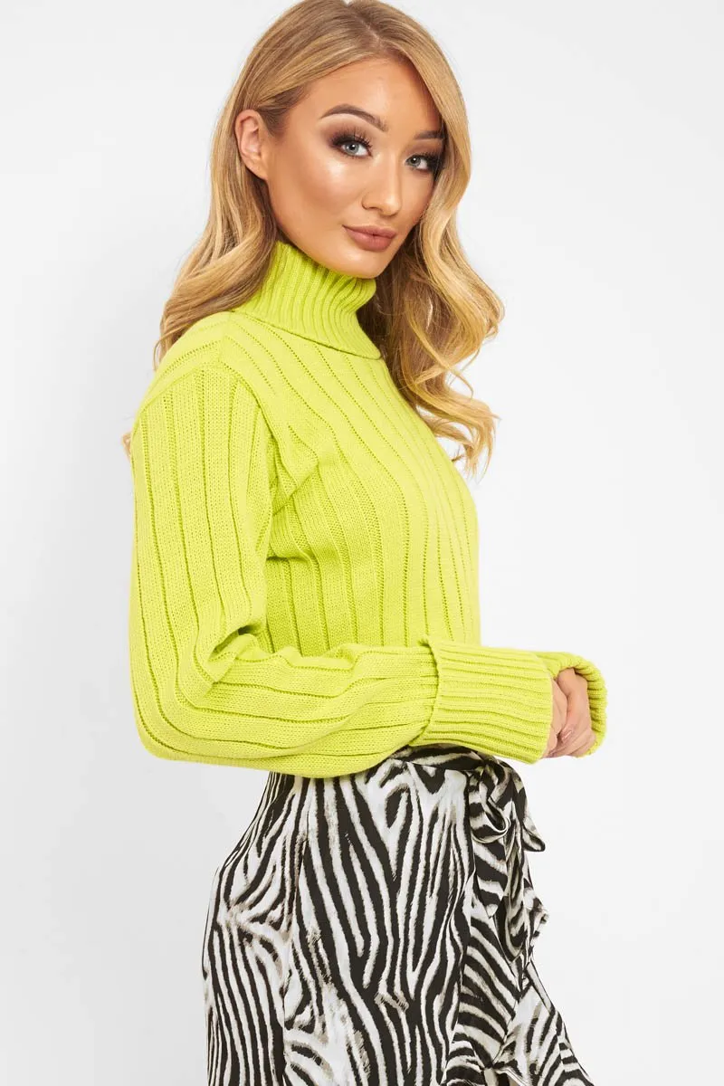 Zebra Print Frill Tie Front Mini Skirt - Daizee